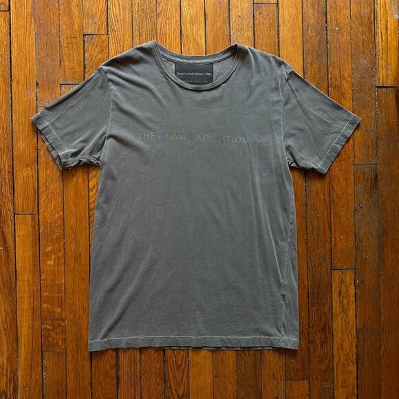 David Lindwall Reborn 2017 The Digital Addiction T Shirt Men Large‎ Gray SS - Picture 1 of 6